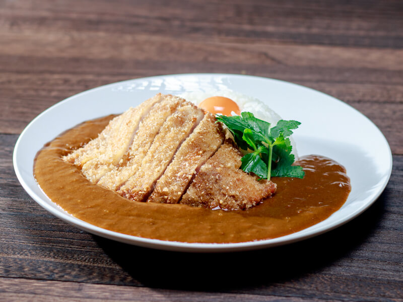 宮崎産ハーブ豚のカツカレー